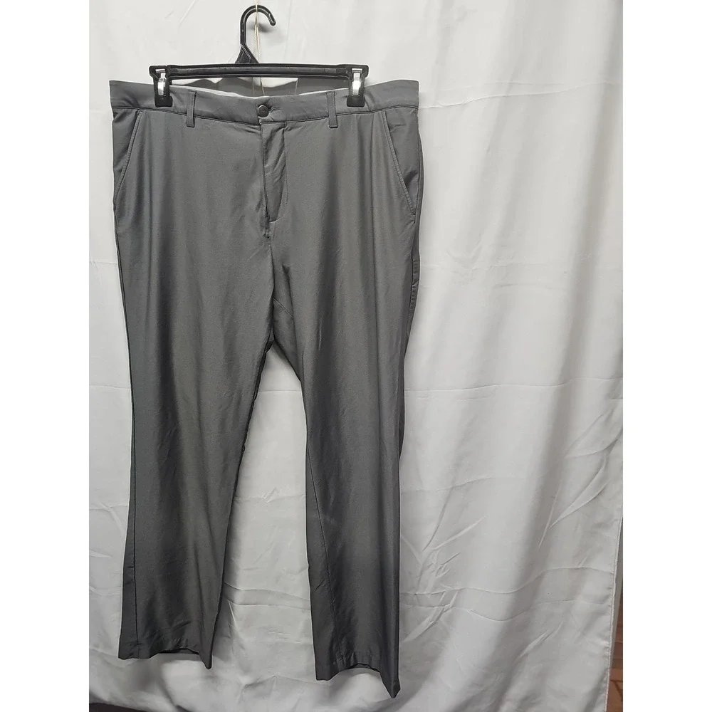 Adidas Men's‎ Gray Athletic Climalite Pants Rn88387 Ca40312 Size 40x32